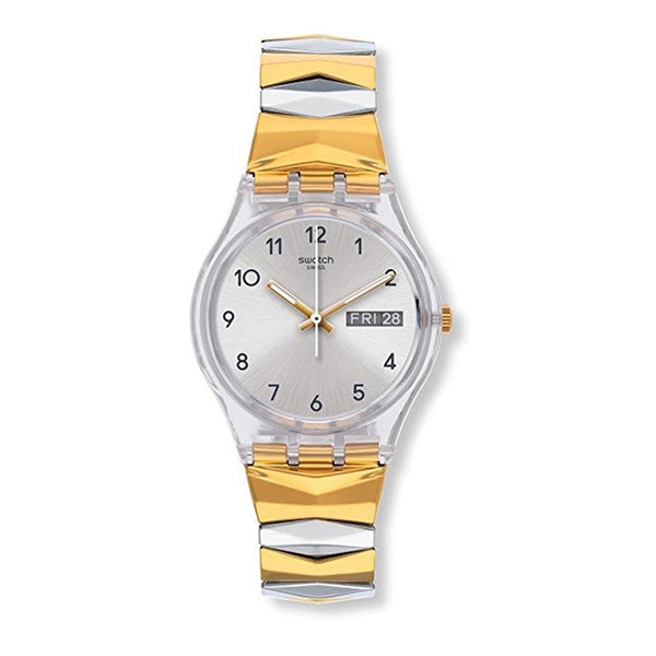 Swatch Originals Tresorama Silver Dial Stainless Steel Ladies Watch GE707B