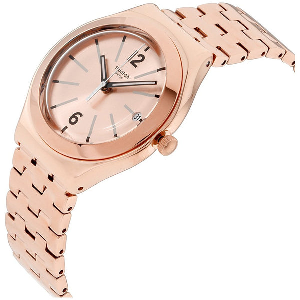 Swatch Irony Rosalina Rose Gold Stainless Steel Unisex Watch YGG408G