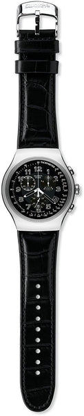 Swatch Analog Black Dial Men's Watch - YOS440